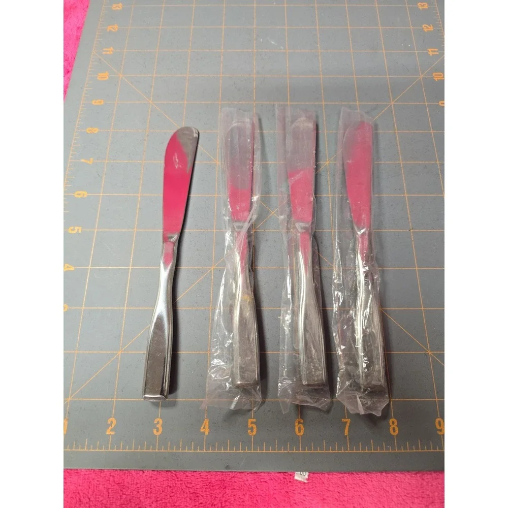 Delta Airlines ABCO Silverware Knife Collectible First Class Signature Stamp Set